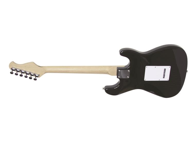 DIMAVERY ST-203 E-Guitar LH, black Lefthand